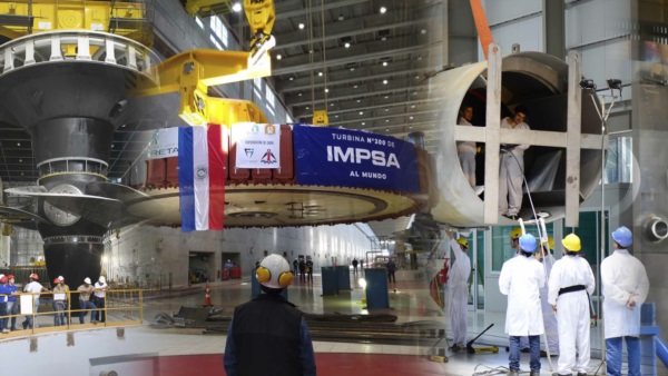 IMPSA se dedica a la fabricación de equipos tales como turbinas, grúas y reactores. 