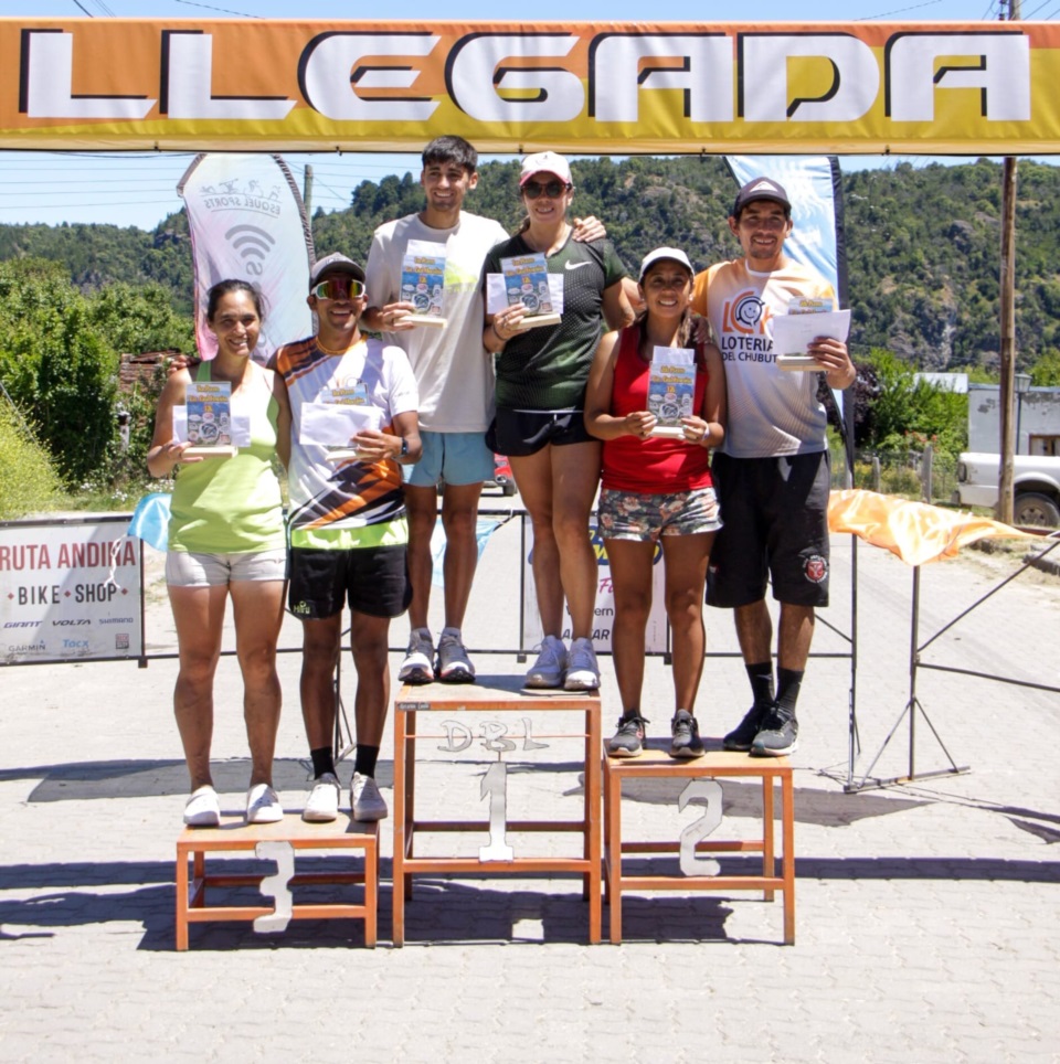 Podio 12K, Damas y Caballeros.