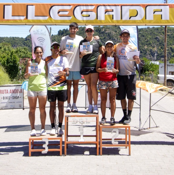 Podio 12K, Damas y Caballeros.