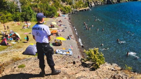 Los operativos de prevención en los balnearios de Chubut.