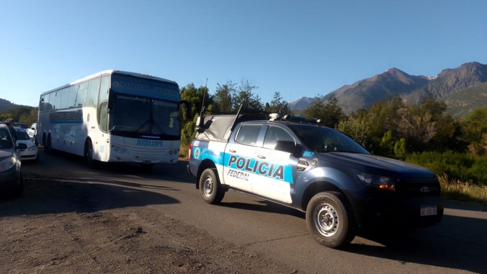 El operativo de desalojo se concretó hoy a la mañana.