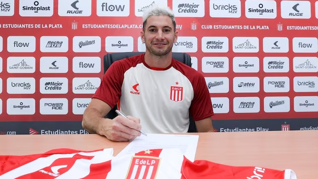 Estudiantes confirmó la llegada de Lucas Alario.