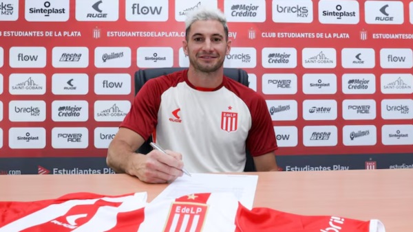 Estudiantes confirmó la llegada de Lucas Alario.