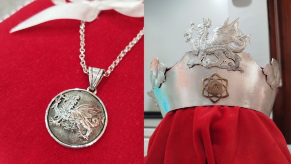 Medalla y  Corona del Eisteddfod.
