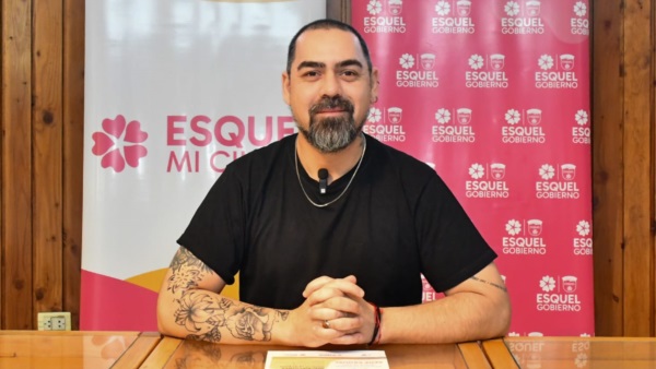 Enrique Castro, subsecretario de Cultura de la Municipalidad de Esquel.
