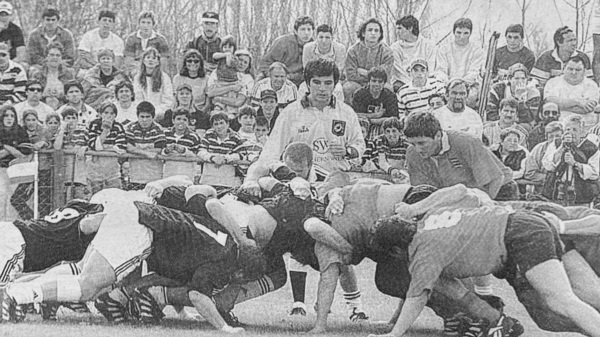 Un scrum ante la Liga del Sur.