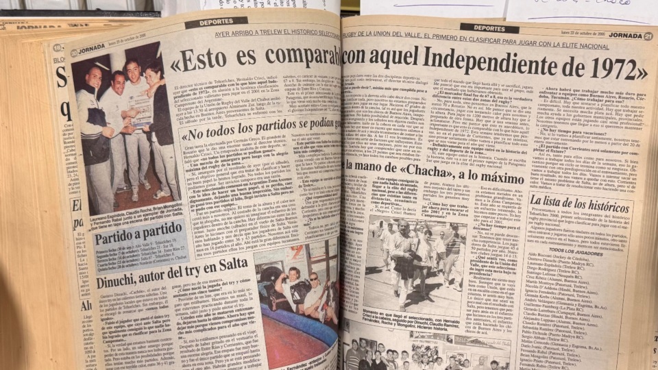 Cobertura de Jornada luego del ascenso.