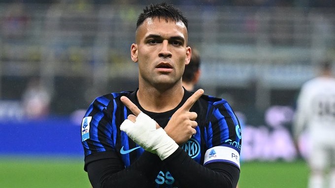 Lautaro Martínez entra en el Top-5 de máximos goleadores del Inter en toda su historia.