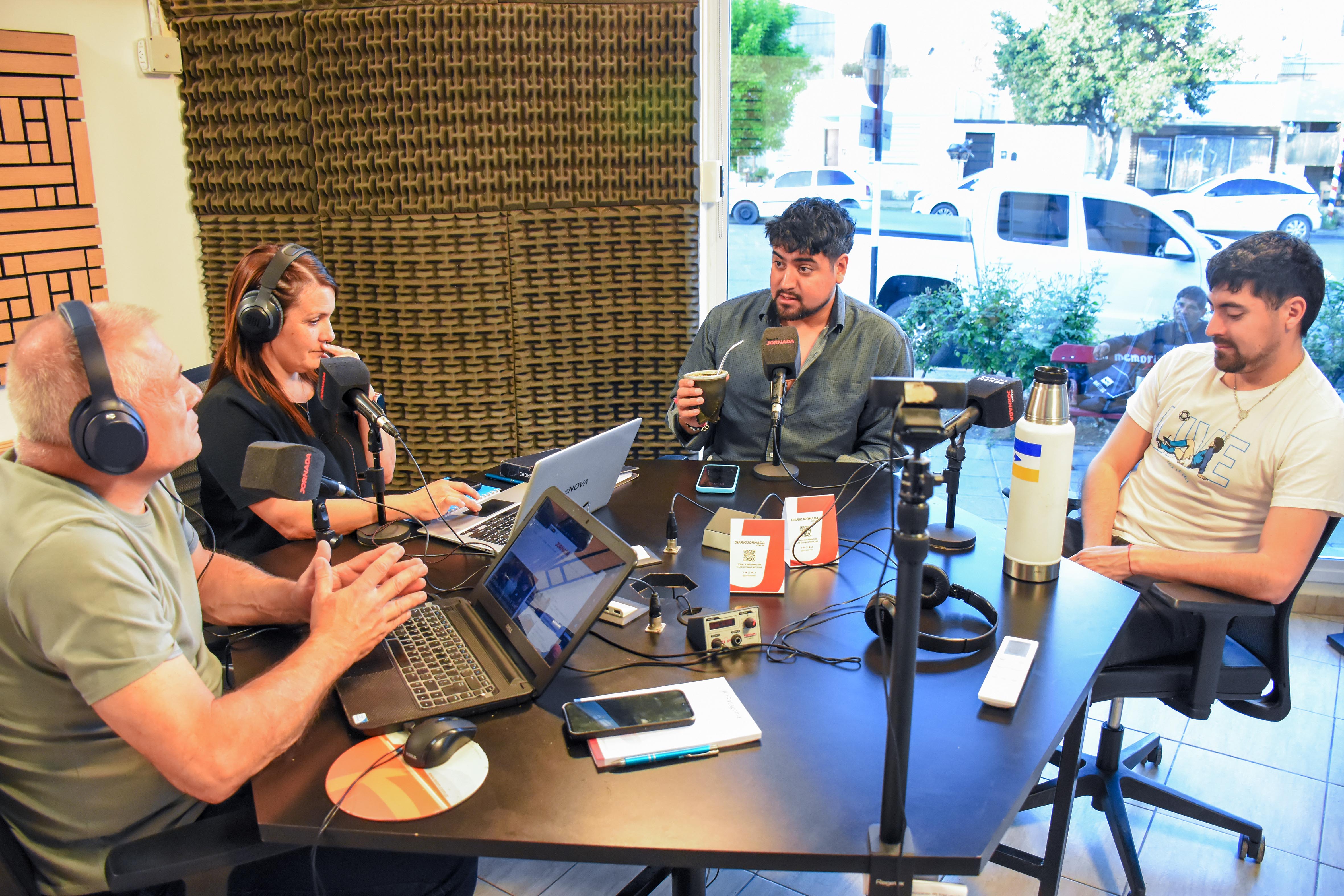 Yoel Hernández visitó Jornada Radio, para comentar detalles del Festival Mi Lugar. (Foto: Sergio Esparza).