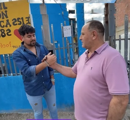 Visita al "Comedor del Corazón" del Bº Tiro  Federal.