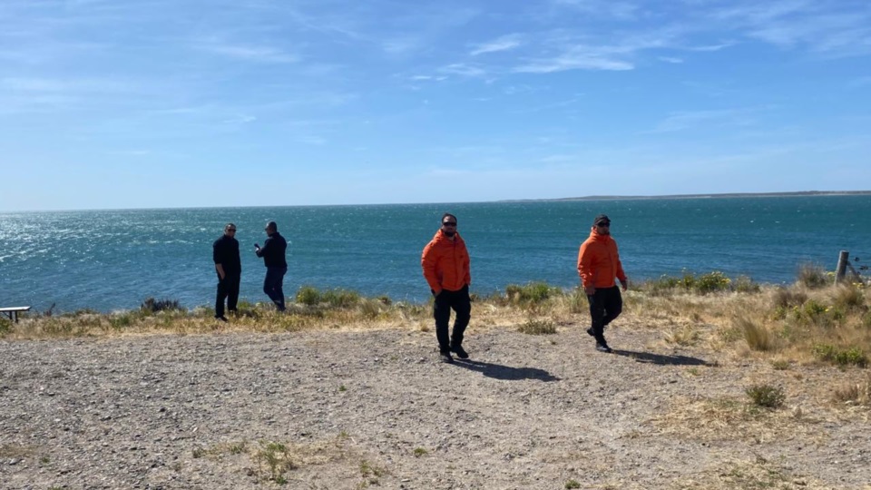 Los últimos rastrillajes se realizaron sobre la línea de la costa marítima.