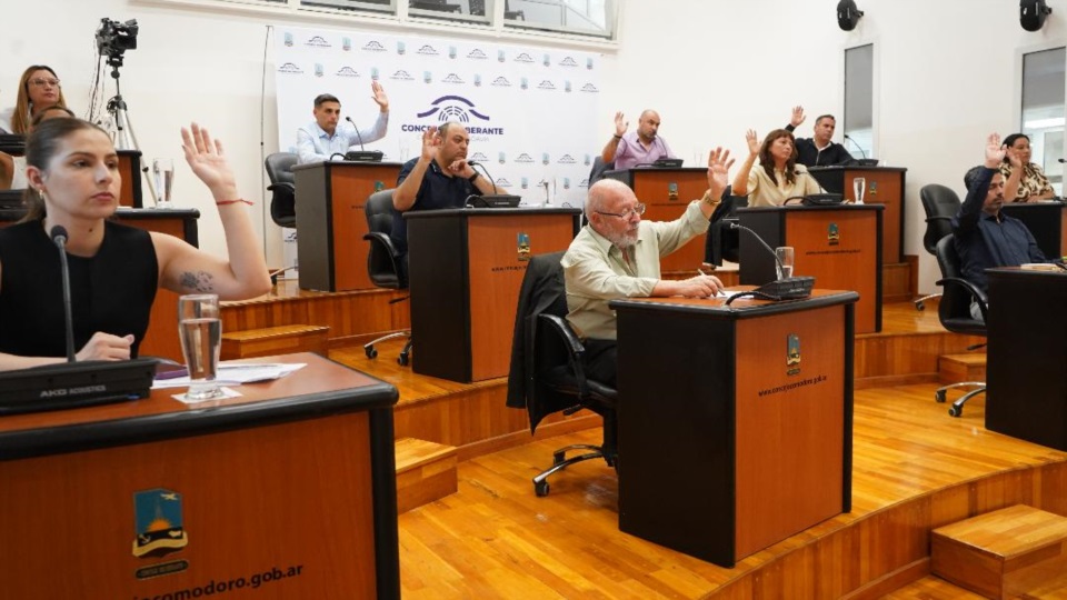 El voto de los ediles fue unánime y a primera lectura.