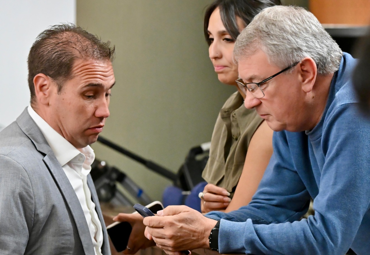 Fita y Yauhar. ¿Hay nuevo asesor? (Foto: Daniel Feldman / Jornada)