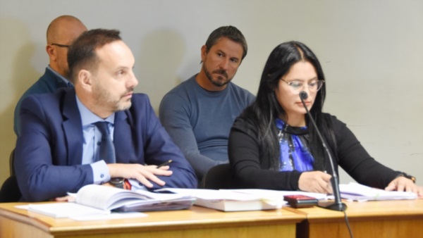 Desde la izquierda, Koltsch, Merino y Olavarría.
