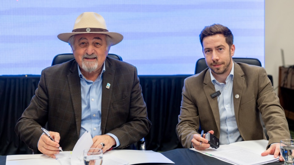 Othar Macharashvili y Franco Domizzi.