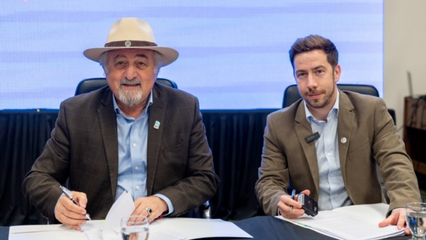 Othar Macharashvili y Franco Domizzi.