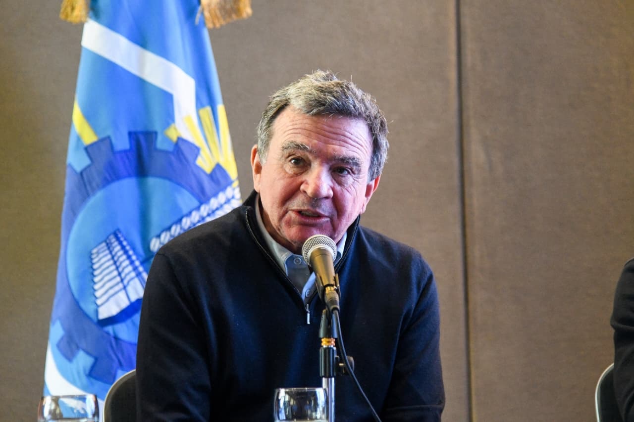 Madanes Quintanilla, el viernes en Madryn.