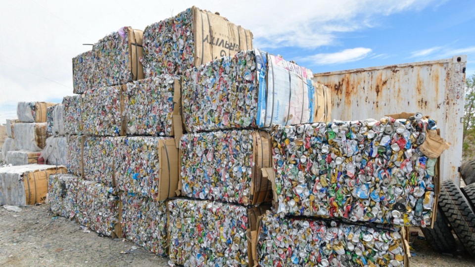 Los packs para reciclado en el GIRSU.