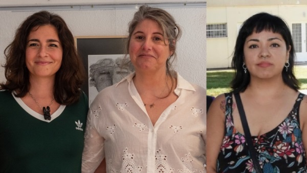 Raquel Seimandi, Inés Táboas y Tatiana Nawelkir, expondrán en Trelew.