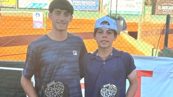 Lorenzo March venció en la final de Sub 16 al pampeano Santino Rosendo.