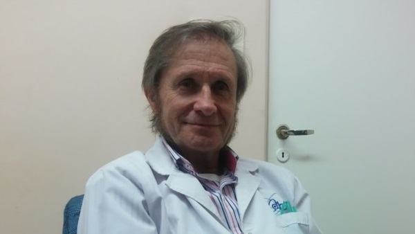 Jorge Brugna, infectólogo de Comodoro Rivadavia.
