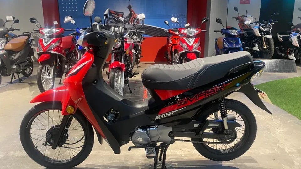 La Gilera Smash retomó en noviembre a la primera posición entre las motos más vendidas.