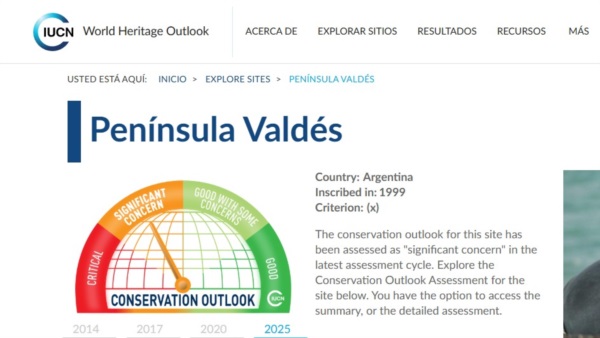 El informe de la UICN publicado recientemente.