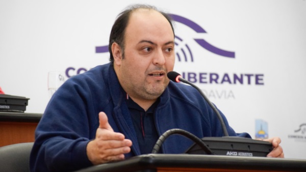 Pablo Bustamante, concejal.