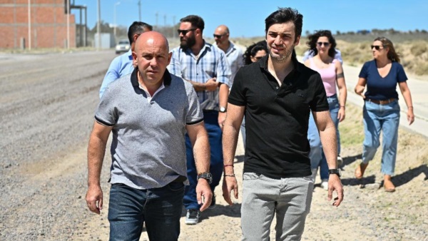 Sastre y Torres, de recorrida por Puerto Madryn.