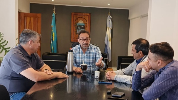 Encuentro de los jefes municipales de la Comarca Andina.