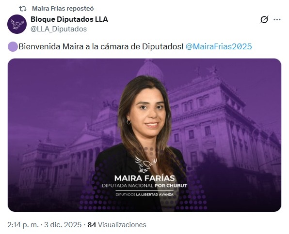 ¿Frias o Farías? En LLA no lo tienen claro.
