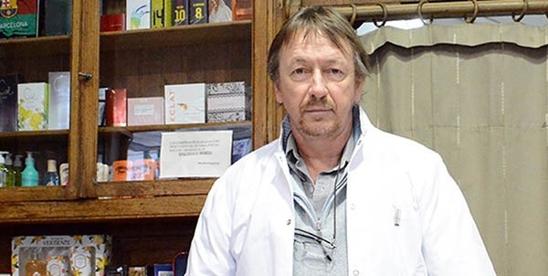 Eduardo Molina, presidente del Colegio de Farmacéuticos.
