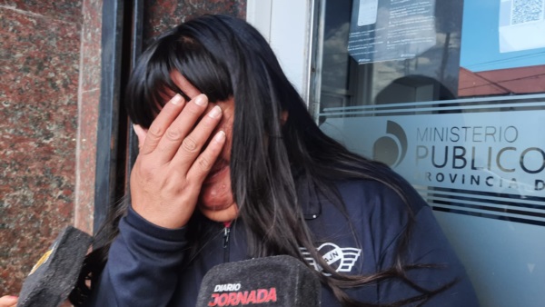 Ivana Báez, la madre de Juan de la Cruz Aguilar, pidió justicia.