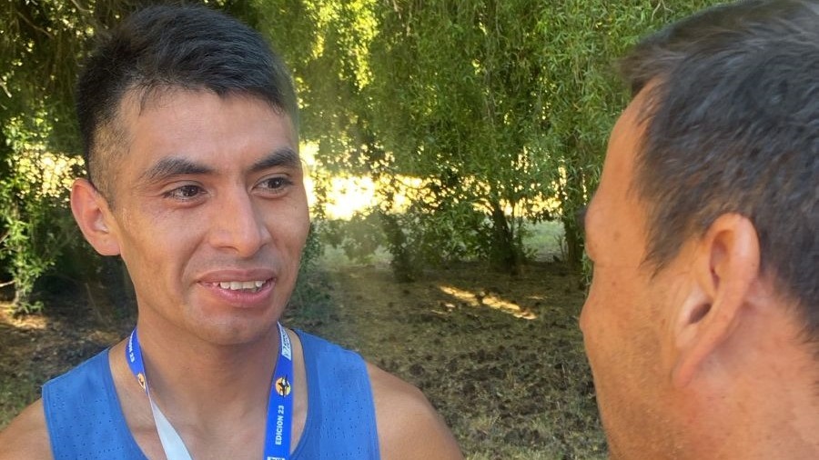 Carlos Saúl Colinecul se dio el gusto de ganar por primera vez la tradicional prueba cordillerana.