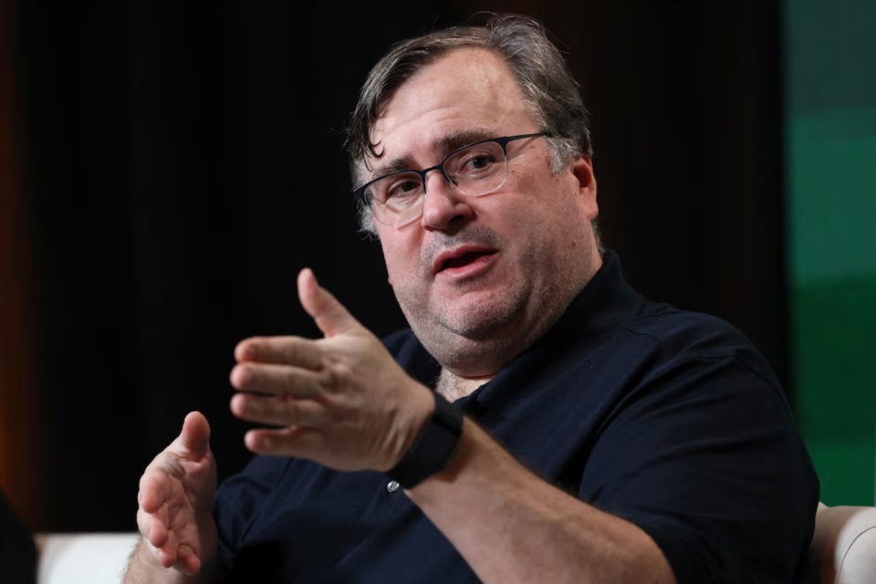 Reid Hoffman, empresario y cofundador de LinkedIn. 