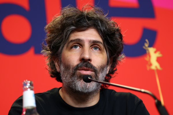 El director argentino Iván Fund durante la conferencia de prensa de presentación de "El mensaje".