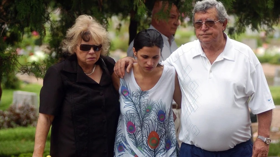 Los padres y la hermana de Wanda.