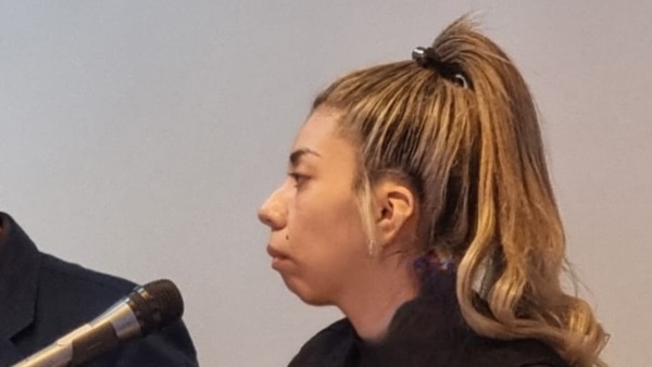Gissell Anabell Fiad, la policía condenada.