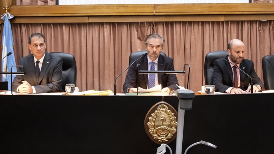 Los camaristas intervinientes en el caso: Carbajo, Hornos y Borinsky (Infobae)
