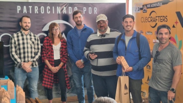 Héctor Ingram, intendente de Trevelin y sus Parajes, estuvo presente en la premiación.