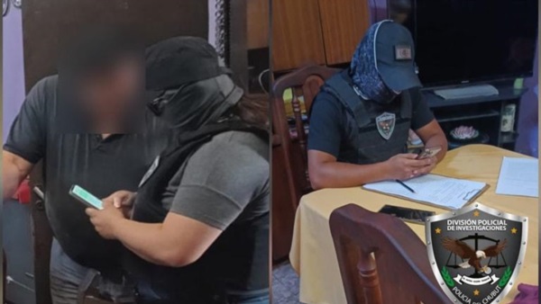 La diligencia se realizó en una casa ubicada sobre la calle Pedro Derbes.