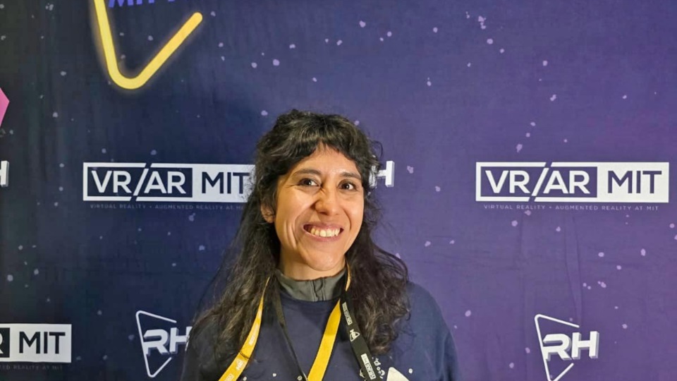 Natalia Carrizo en el MIT Reality Hack.