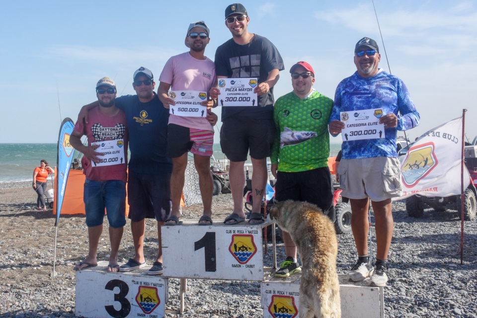 El podio de Elite con Talma-Valiña en lo más alto, Fernandes-Rojas (2°) y Bórquez-Evans (3°). Foto: Sergio Esparza.