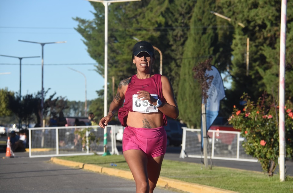 Jessica Osorio, segunda en damas 10K (Foto Sergio Esparza/Jornada Medios).