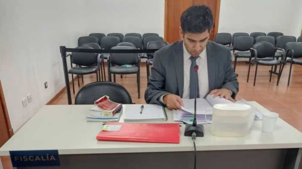 Matías Ayuzo, de la Fiscalía de Sarmiento.