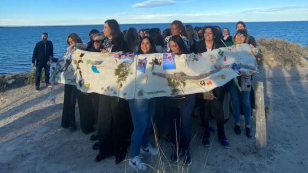 La pieza será exhibida dentro de la Legislatura del Chubut.