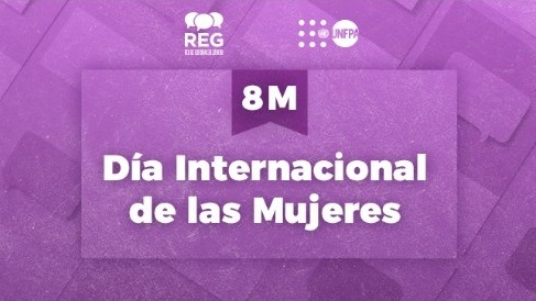 La portada del Newlletter sobre el Día Internacional de la Mujer 