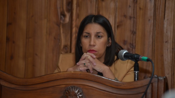 Silvana Sánchez Albornoz concejal de Unión por la Patria.