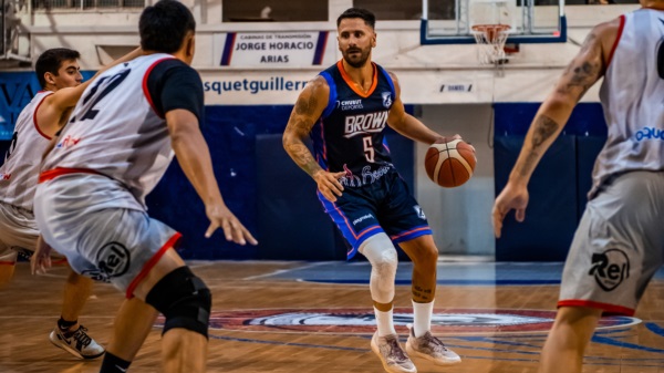 El base bahiense Fabián Sahdi, el refuerzo estrella de Brown. (Foto gentileza: John Araya).