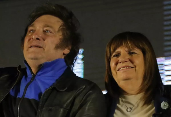 "La mejor ministra de la historia", dijo Milei de Bullrich.